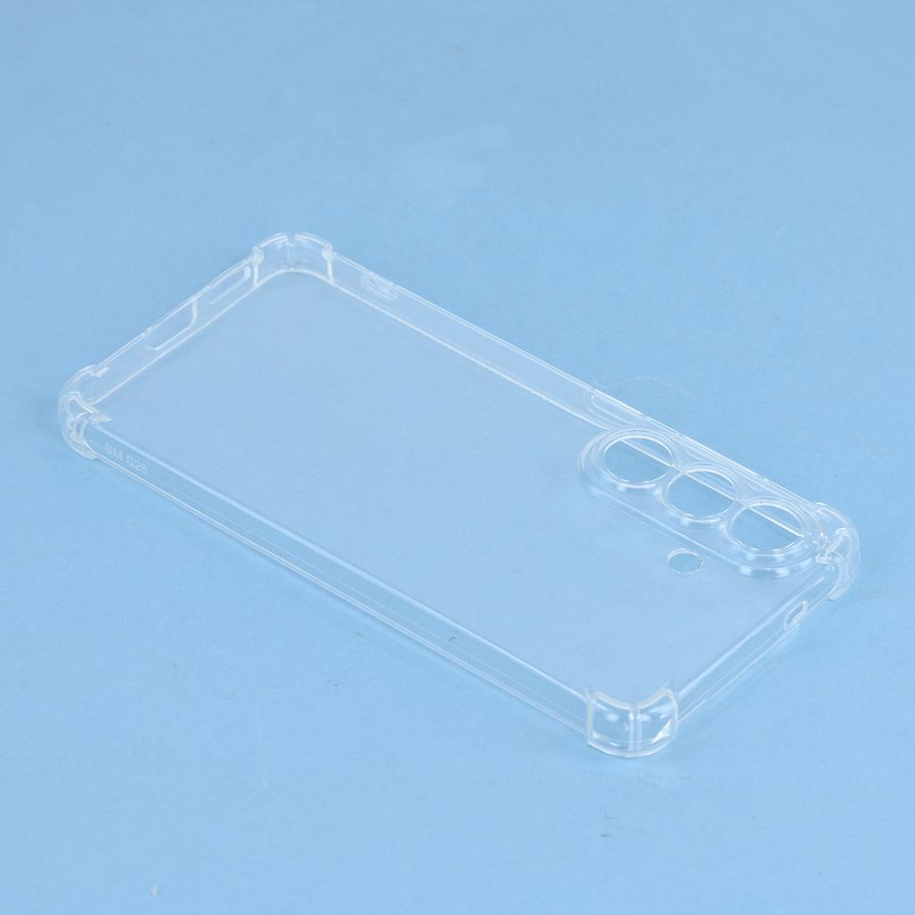 For Samsung Galaxy S26 / S26 Pro Transparent TPU Case Reinforced Corners Drop-proof Phone Cover