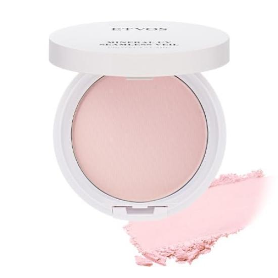 

ETVOS Mineral UV Seamless Veil SPF50 absorber [ETVOS] (#Sheer Pink) PA++++ [Sensitive skin/Sunscreen/UV cut/Makeup touch-up/Finishing powder/Soap