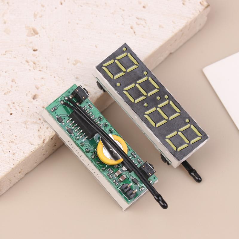 Modulo Orologio Digitale Temperatura Tensione Fai da Te Ora/Termometro/Voltmetro Modifica Orologio Auto Chip Rx8025T