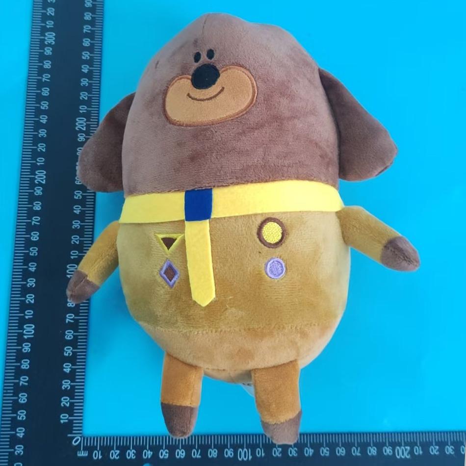 23cm Hey Dog Teacher Plush Toy Cute Cartoon Animal Baby Bedtime Story Friend Soft Doll Sleeping Christmas Gift