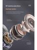 Noise-Cancelling Over-Ear Wireless Bluetooth Headphones with Card Slot and Long Battery Life for Gaming and Universal Compatibility