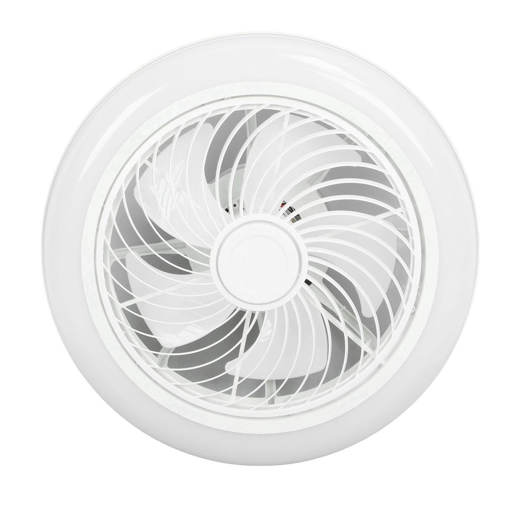 Ceiling Fan with LED Light Modern Enclosed Ceiling Fan Light with Remote Control Stepless Dimming
