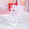Cute & Adjustable Mini Chair Phone Stand Multi Angles Desktop Holder Stylish & Durable Bracket for Mobile Devices Gift