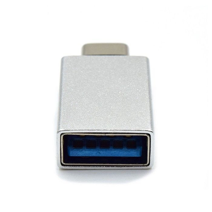 Ewent Adaptateur USB USB type A (F) pour USB-C (M) USB 3.1 Gen 1 argenté(e)