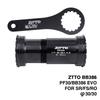 ZTTO MTB Road BB386 EVO PF30 30 Mountain Bicycle Bottom Bracket Axle 30mm Main Shaft Central Movement Press Fit Bottom Bracket