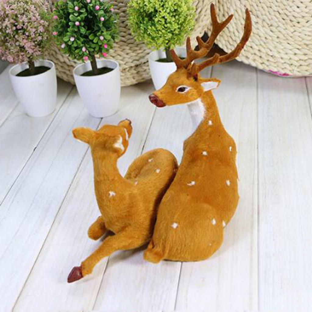 Christmas Elk Deer Reindeer doll Decor Gift