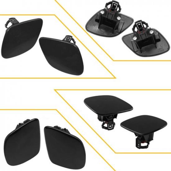 2x Für 04-06 Lexus RX330 Scheinwerferwaschabdeckung Düse Scheinwerferreinigungskappe EOA