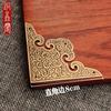 Thickened Antique Corner Cabinet Door Copper Corner Printing Corner Piece Door Furniture Decoration All Copper Corner Piece