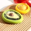 4Pcs Fruit and Vegetable Storage Container Re-usable Food Storage Container Savers for Onions, Lemons, and Tomato