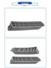 The 5KD867233 fits the air conditioning vent in the A-pillar of a Volkswagen Golf 6.