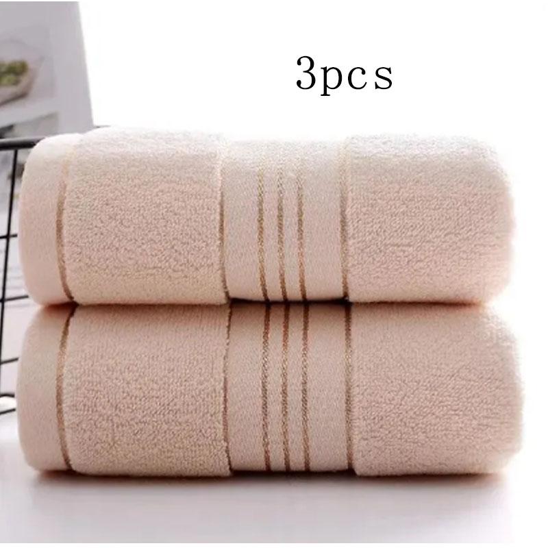 New Pure Cotton Towels for Household Use, Thickened and Soft Adult Bath and Travel Towels