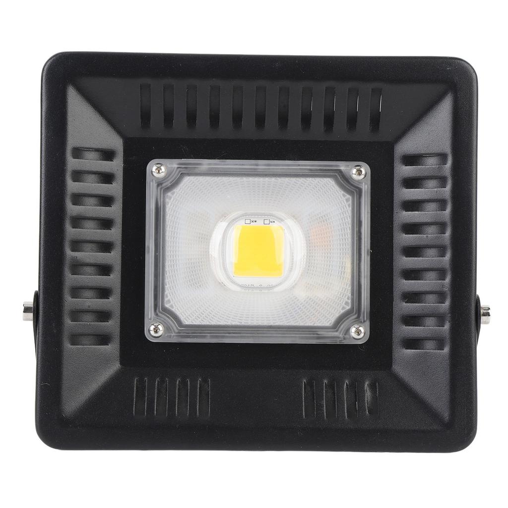 50W LED Flood Light IP65 Rain Proof Hardwired 5000LM Super Bright Floodlight with Adjustable Metal
