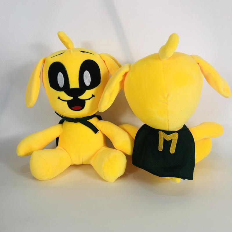 My World Mikecrack Yellow Dog Rooster Mask Human Plush Toy Wholesale