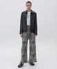 EN OR Smudge Velour Banding Pants - Gray