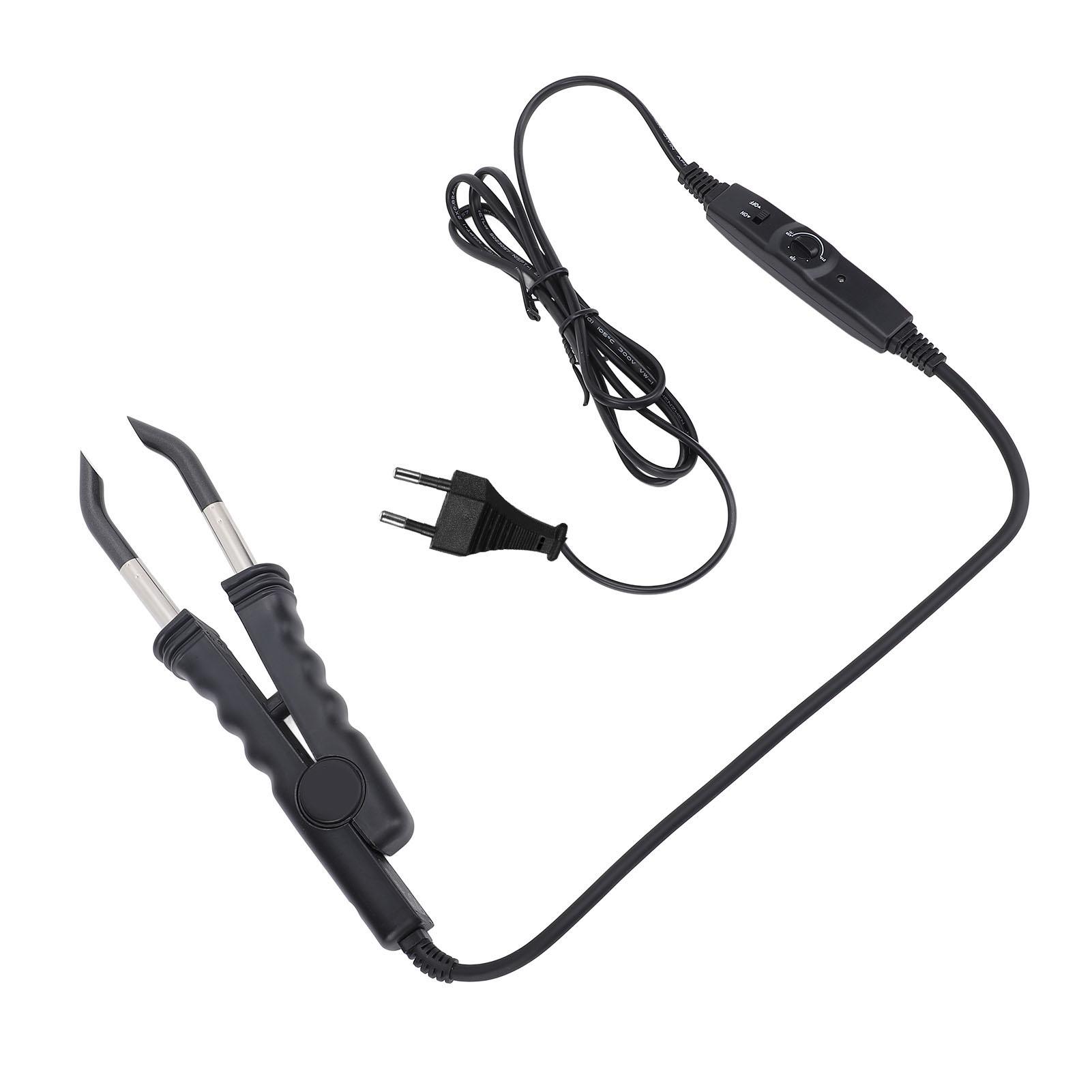 

Инструмент для наращивания волос Fusion, плоская форма, профессиональный утюжок для кератинового наращивания волос с регулируемой температурой EU Plug