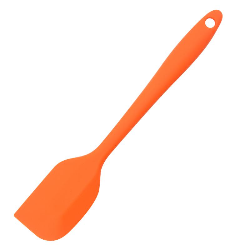 Silicone Spatula for Baking and Cake Decorating - One-Piece, Easy-to-Clean, Colorful Macaron Design