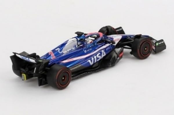 Sunrich MINI GT RB VCARB 01 F1 2024 Bahrain Grand Prix Daniel Ricciardo Finished Model 1/64 #3 MGT01006-L