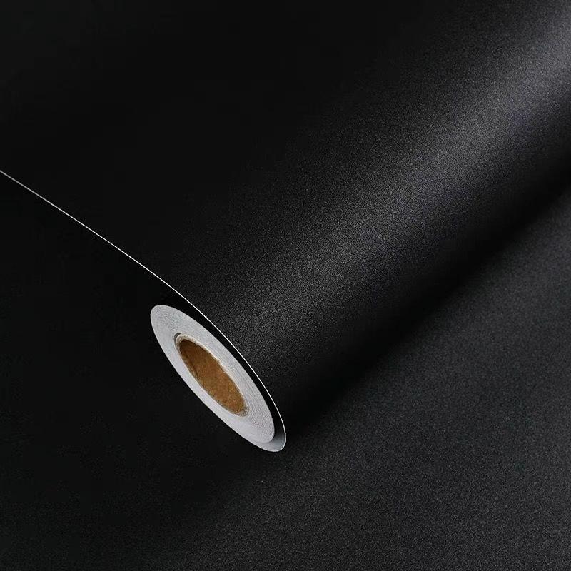 Matte Solid Color Home Decorative Film - PVC Waterproof Self-Adhesive Wallpaper Contact Paper Stickers Roll for Wall Renovation