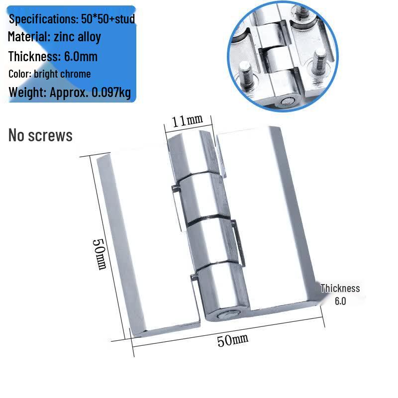 Heavy-Duty Zinc Alloy Distribution Box Hinges