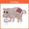 Dieren Serie Broche Hanger Met Strass Steentjes Voor Vrouwen En Mannen