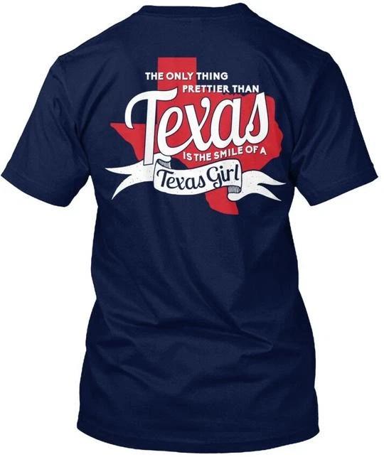 

A Texas Girls Smile Tg The Only Thing Prettier Than T shirt Made in USA S to 5XL XL