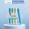 Extra-Large No-Residue Eraser for Kids - Non-Marking & Non-Crumbly with Creative Hole Design