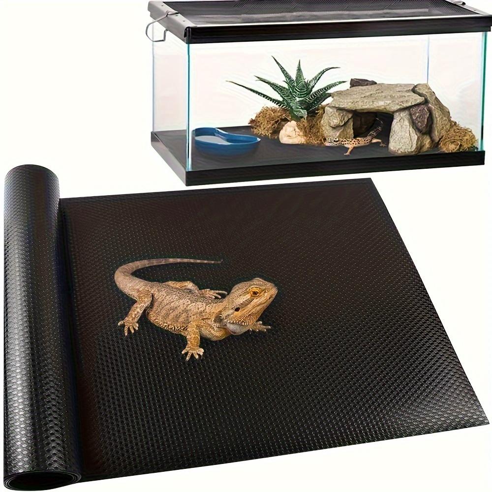 Mat for Reptile Terrariums, Suitable for Amphibians, Designed for Bearded Dragons, Leopard Geckos,Snakes,And Turtles.Cut To Size