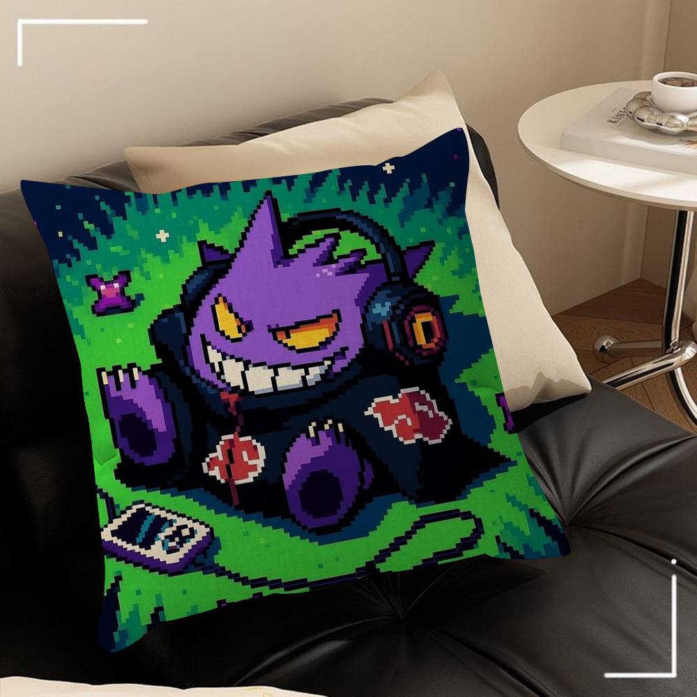 Cartoon Anime horror cool   Cushion Cover Pillowcase Upholstery Sofa Throw Pillow Home Decor Pillowcas