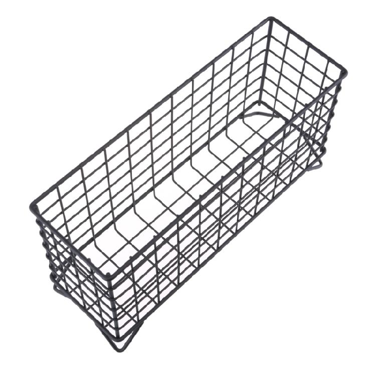 Coffee Capsule Storage Basket Wrought Iron Desktop Dormitory Makeup for Case