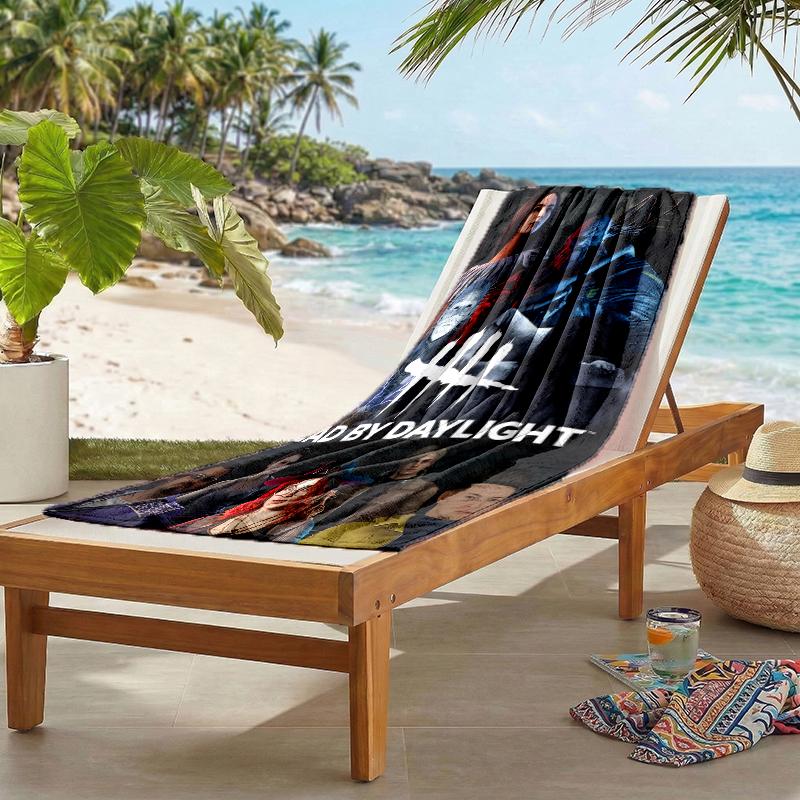 Dead Daylight Fashion Beach Towel: Ideal for Summer Adventures Soft, Absorbent and Quick Drying Suitable for Swimming and Bathing
