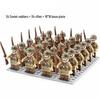 Eighth Route Army Minifigure Set: 24 Educational Assembly Building Blocks