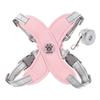 Dog Leash Vest Type Reflective Pet Chest Strap Small and Medium-sized Dog Walking Leash Anti-break Free Dog Leash