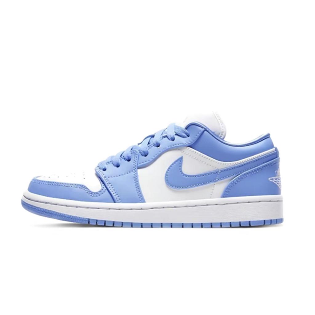 Jordan Air Jordan 1 YDCC Maple Abrasion Resistant Low top Vintage Basketball Shoes Women's Blue AO9944-441(Team501-)