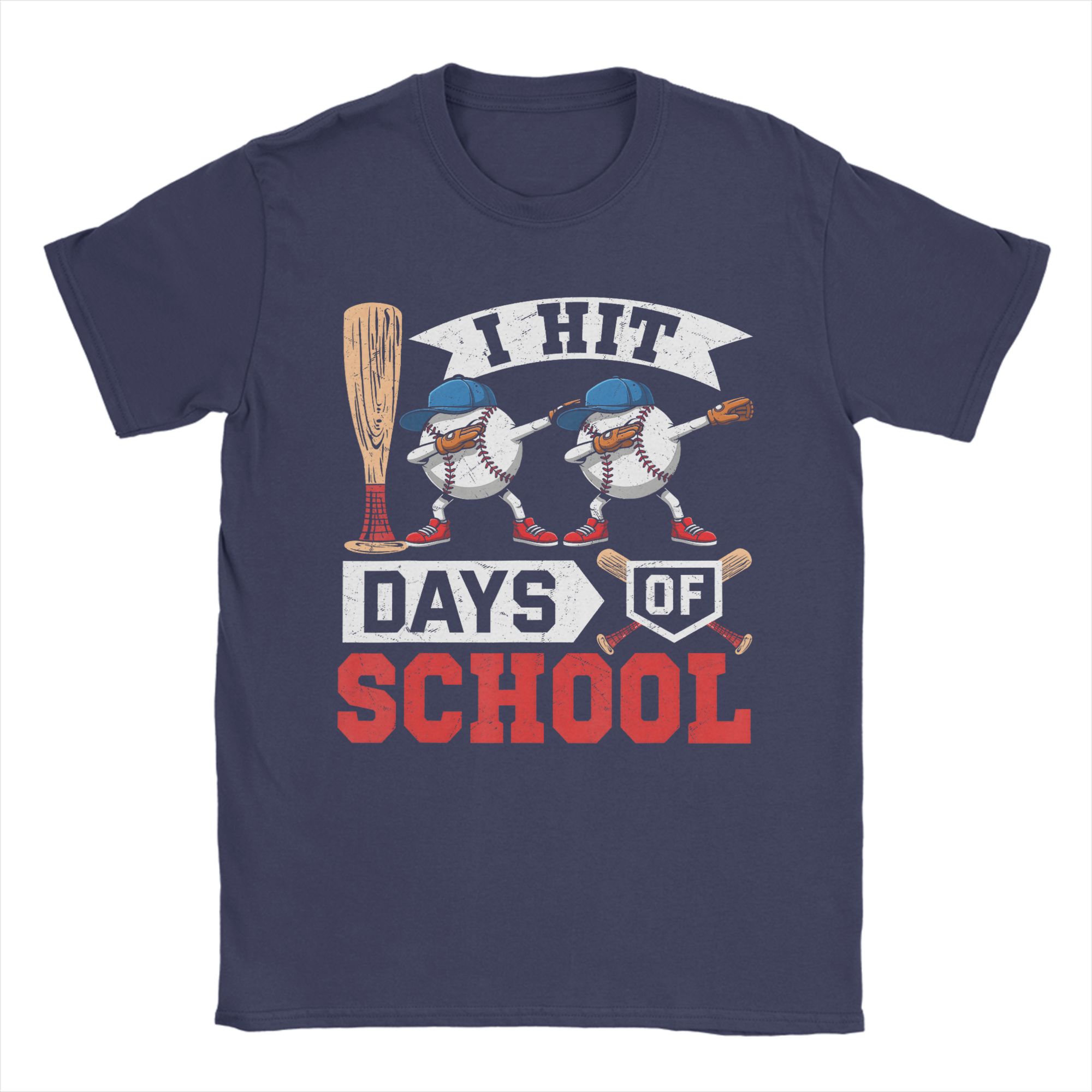 

Streetwear TShirt Summer 100 Days of School Boys 100th Day Baseball Toddler Fashion TShirts Retro Cheap Print Short Sleeve Top 4XL