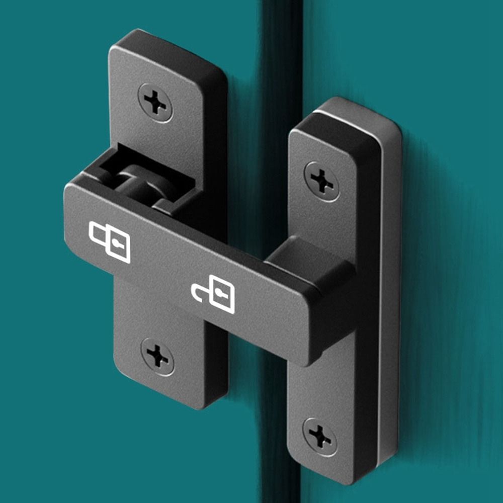 Zinc Alloy Door Latch Hardware Sliding Door Lock New Positioning Latch Door