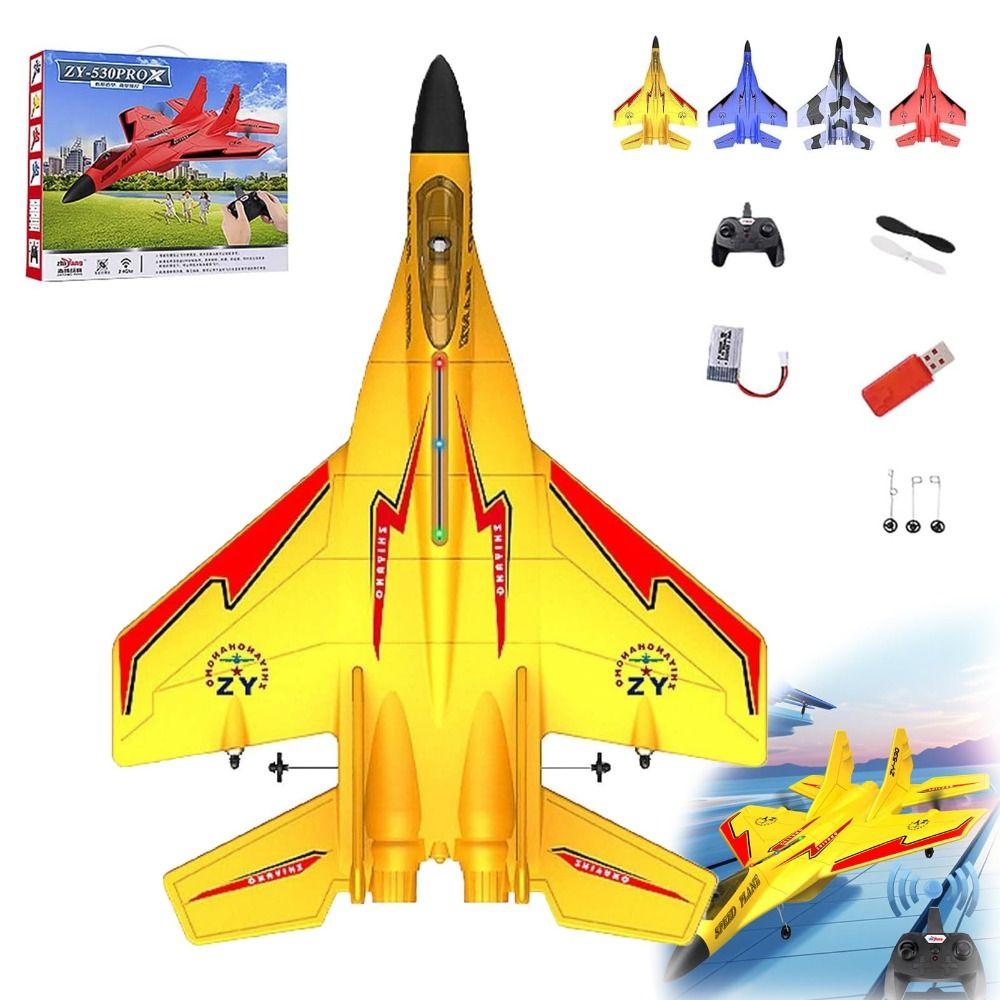 Foam 2.4ghz Rc Remote Control Fighter Plane ZY-530 Rc Plane Creativity Remote Control Fighter Jet