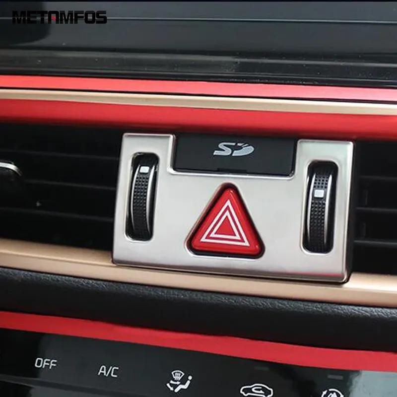 For Kia Forte Cerato k3 Center Console Warning Light Lamp Switch Button Panel Cover Trim Accessories Car Styling