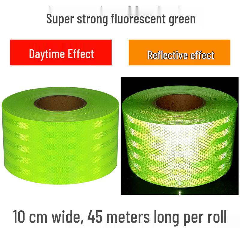 10cm High-Strength Reflective Tape for Traffic Safety and Anti-Collision