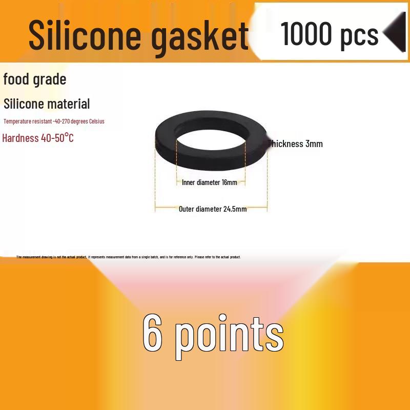 Silicone High-Temp Waterproof Gasket & Shock Absorbing Seal Pad