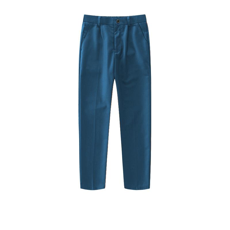 

Дитячі штани Штани для великих хлопчиків Школярі Виступи Весілля Дитячий одяг 4T озеро синього кольору