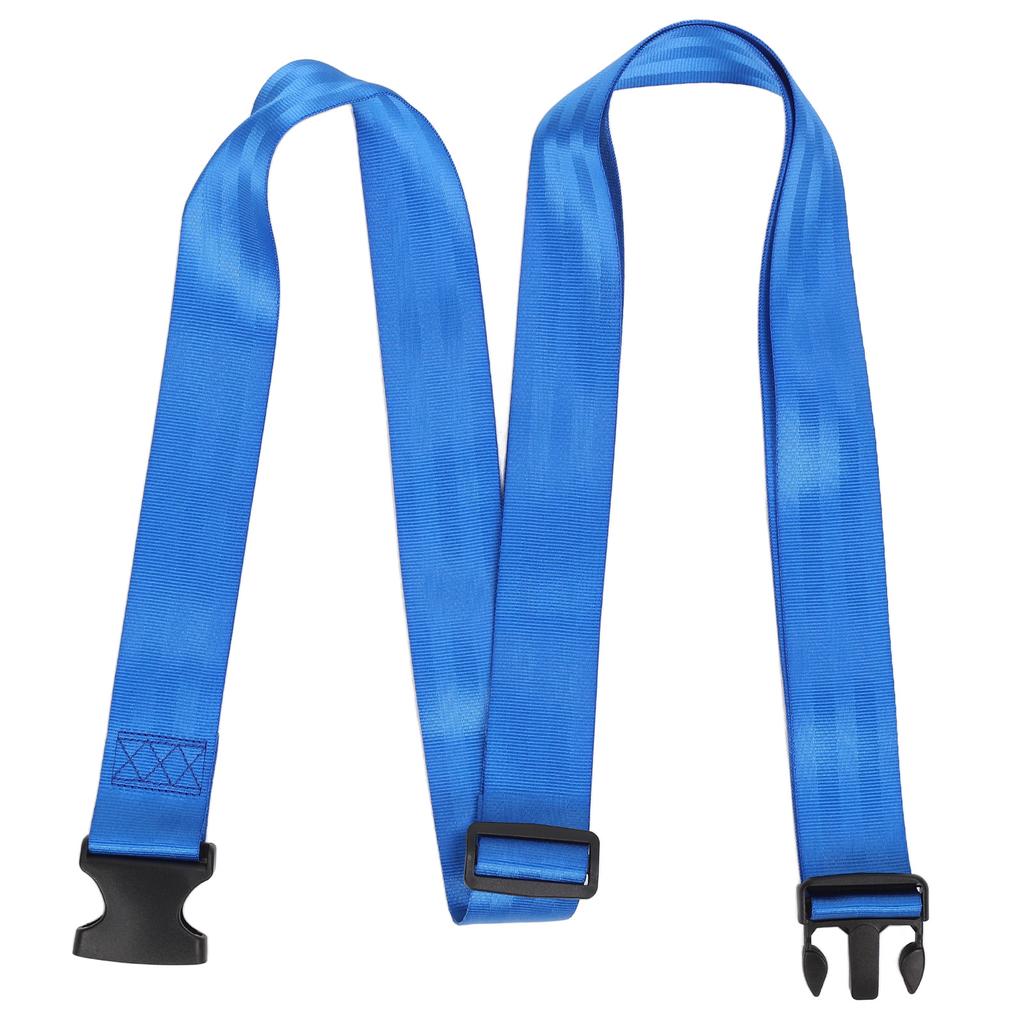 Stretching Belt Portable Lightweight Nylon Leg Shoulder Exercise Belt with Buckle for Fitness