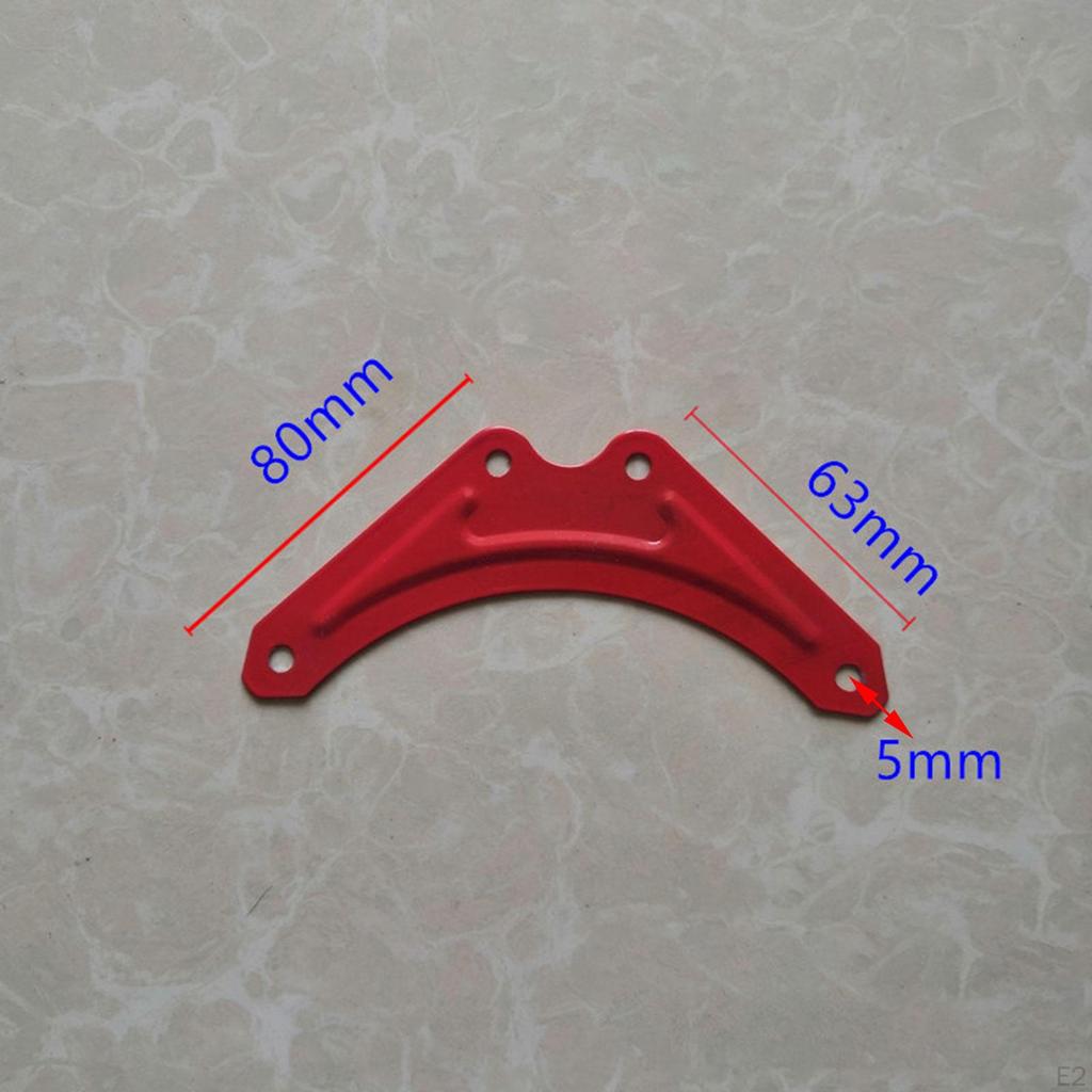 10 Pieces Step Ladder Reinforcement Fixing Sheet L Plate Brace Sturdy Premium Aluminum Alloy for