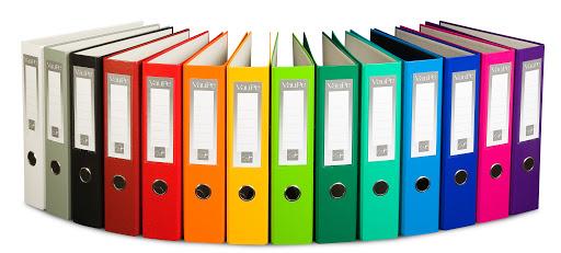 VAUPE VP black A4/5cm binder with fittings