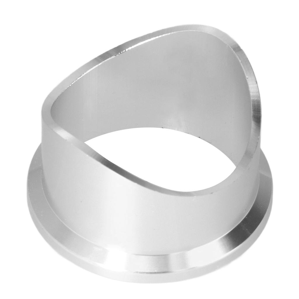 Universell 50 mm Blow Off-ventil Silver Avgassventilfläns BOV Aluminiumfläns Biltillbehör