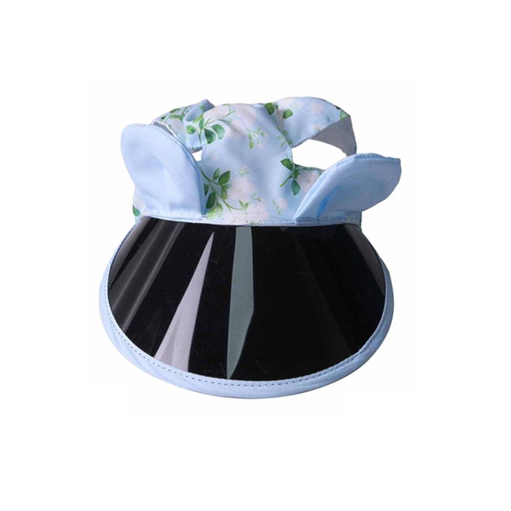 

Colorful Print Pet Sun Hat Adjustable Cat Sunshade Cap Cool Hats Dog Visor Hats Small Animals S