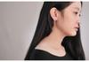 New Hot Fashion 925 Sterling Silver Crystal Bowknot Earrings for Women Girls Gift Fashion Statement Jewelry  Korean Earrings