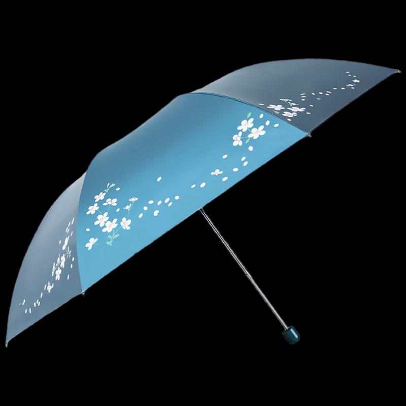 Tiantang 307E 'Snow, Moon, Wind, Flowers' UV Protection Compact Umbrella