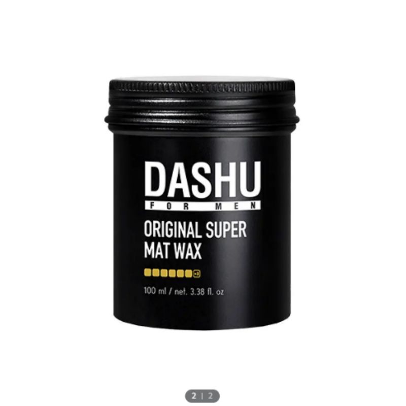 DASHU For Men Premium Original Super Matte Wax Double Set 100ml + 100ml