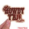 Jeans Backpack Embroidered Patch Cartoon/Letter Slogan Embroidery Patches Iron On Patches For Clothing Thermoadhesive Patches