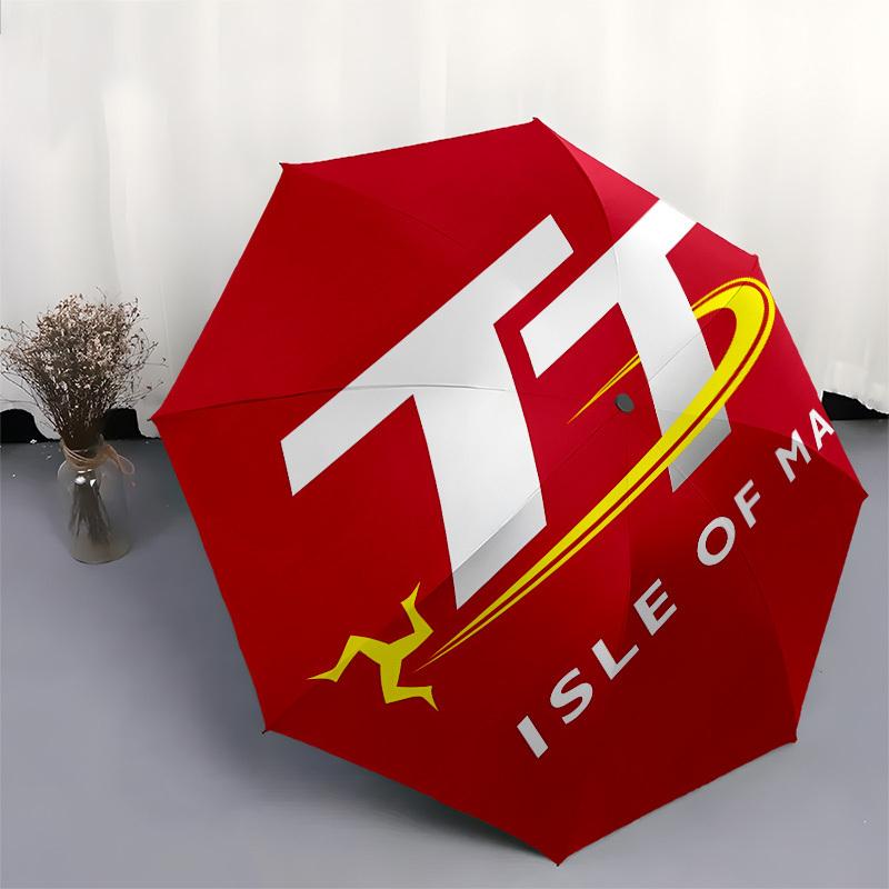 TT Isle of Man Automatic Opening and Closing, 8 rib Structure Portable Umbrella, Suitable for Men and Women in All Seasons  Perfect Gift for